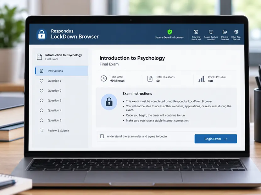 Respondus LockDown Browser官方下载与安装教程